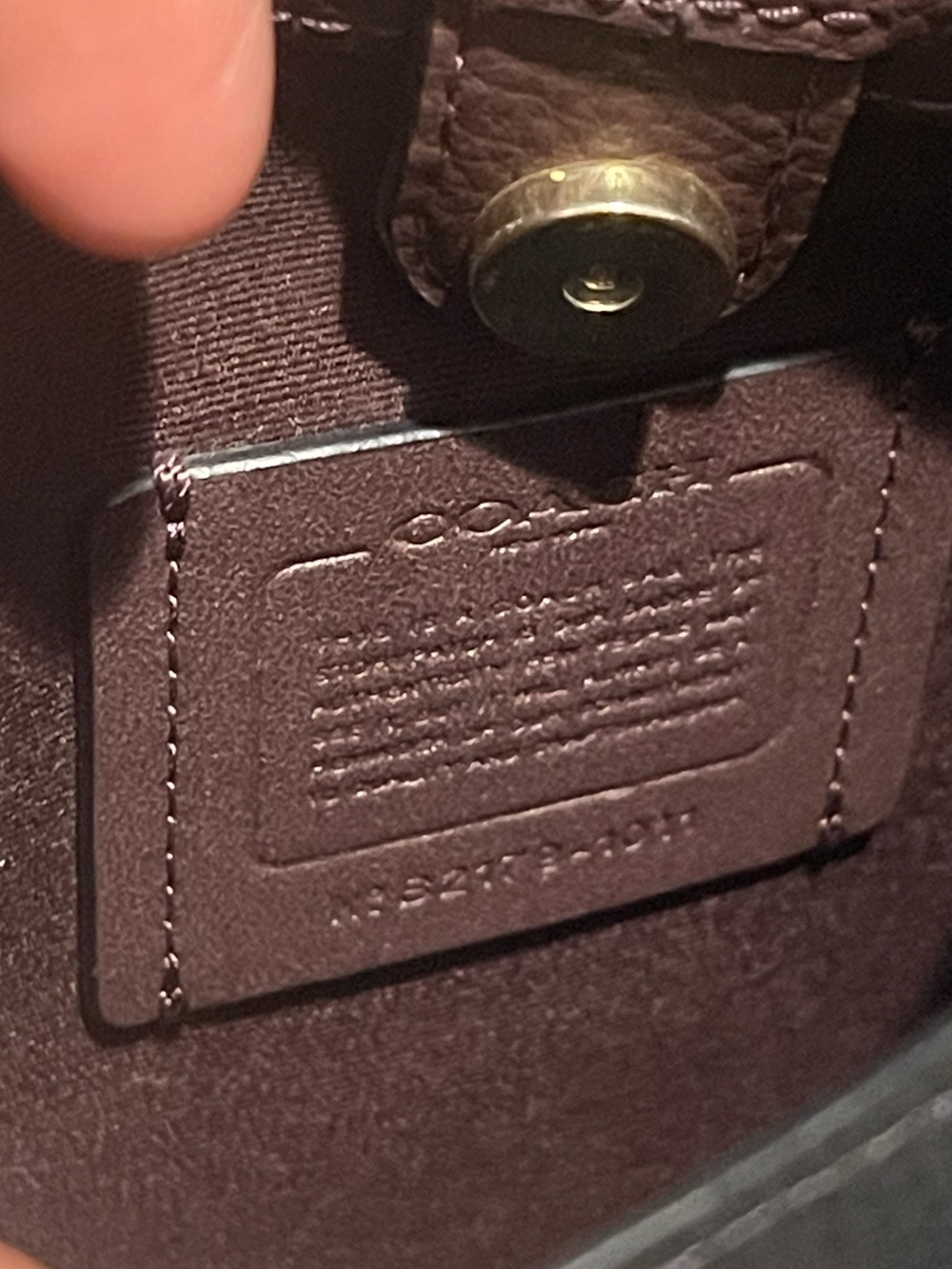 Coach black bucket bag leather - Picture 5 of 5